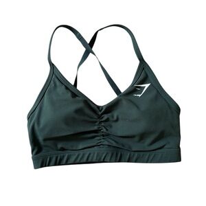 GYMSHARK Green Sports Bra | XS